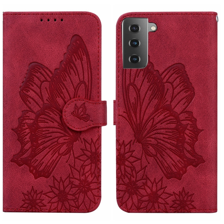 Custodia per telefono in pelle a vibrazione orizzontale con goffratura con farfalle retrò al tatto, For Samsung Galaxy A04, For Samsung Galaxy A14 5G, For Samsung Galaxy A23E, For Samsung Galaxy S23 5G