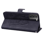 Custodia per telefono in pelle a vibrazione orizzontale con goffratura con farfalle retrò al tatto, For Samsung Galaxy S23+ 5G, For Samsung Galaxy S23 Ultra 5G, For OPPO A17, For OPPO A57 5G