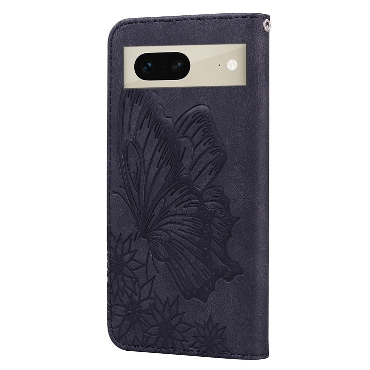 Custodia per telefono in pelle a vibrazione orizzontale con goffratura con farfalle retrò al tatto, For Google Pixel 7 5G, For Google Pixel 7 Pro 5G, For Xiaomi Redmi A1, For Xiaomi Poco M4 5G