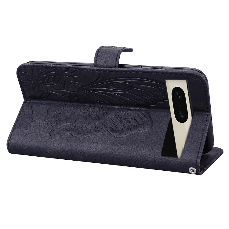 Custodia per telefono in pelle a vibrazione orizzontale con goffratura con farfalle retrò al tatto, For Google Pixel 7 5G, For Google Pixel 7 Pro 5G, For Xiaomi Redmi A1, For Xiaomi Poco M4 5G