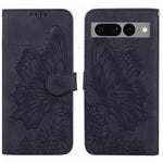 Custodia per telefono in pelle a vibrazione orizzontale con goffratura con farfalle retrò al tatto, For Google Pixel 7 5G, For Google Pixel 7 Pro 5G, For Xiaomi Redmi A1, For Xiaomi Poco M4 5G