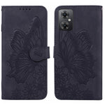 Custodia per telefono in pelle a vibrazione orizzontale con goffratura con farfalle retrò al tatto, For Google Pixel 7 5G, For Google Pixel 7 Pro 5G, For Xiaomi Redmi A1, For Xiaomi Poco M4 5G