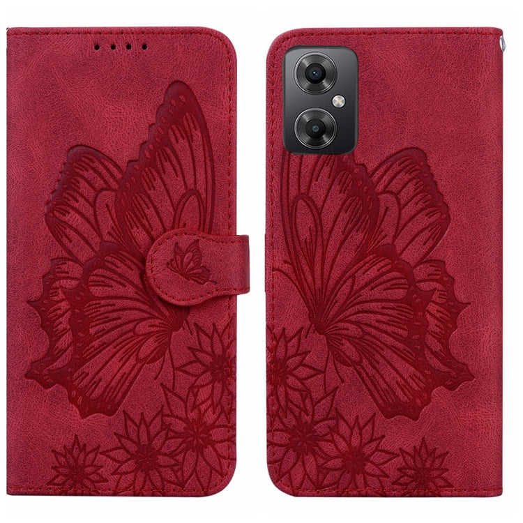 Custodia per telefono in pelle a vibrazione orizzontale con goffratura con farfalle retrò al tatto, For Google Pixel 7 5G, For Google Pixel 7 Pro 5G, For Xiaomi Redmi A1, For Xiaomi Poco M4 5G