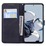 Custodia per telefono in pelle a vibrazione orizzontale con goffratura con farfalle retrò al tatto, For Xiaomi 12T / 12T Pro / Redmi K50 Ultra