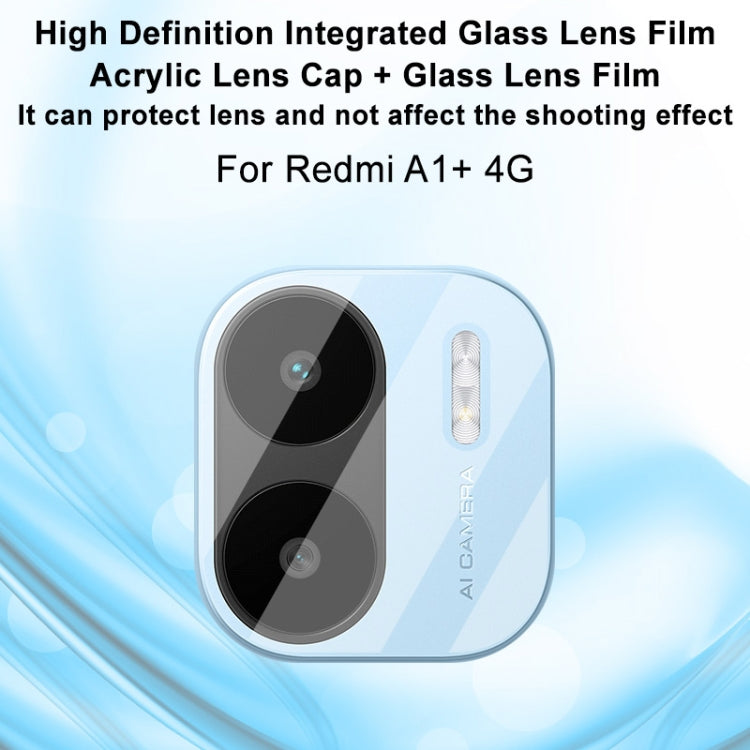 Pellicola in vetro temperato per obiettivo della fotocamera posteriore integrata imak, For OPPO A17 4G Global, For Xiaomi Redmi A1 4G/A1+ 4G