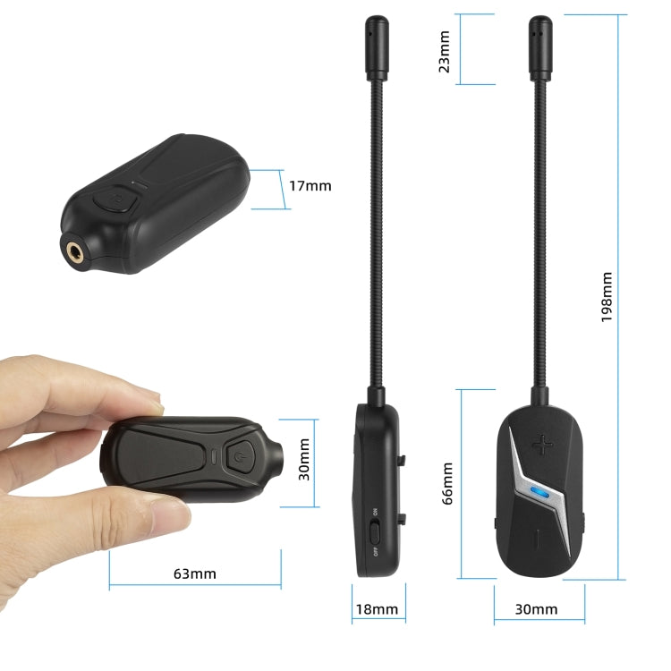 Yanmai EM1 2.4G Wireless Headset Microphone