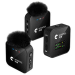Microfono lavalier wireless Yanmai GF525 con display LED