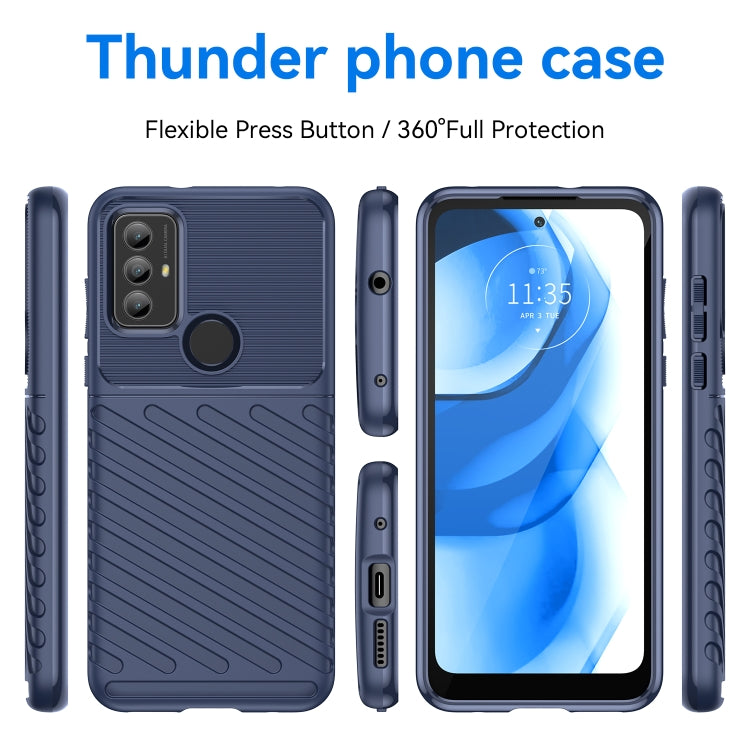 Custodia protettiva morbida per telefono Thunderbolt antiurto in TPU, For Motorola Moto G Play 2022, For Motorola Moto G Power 2022, For Xiaomi Redmi Note 12 Explorer