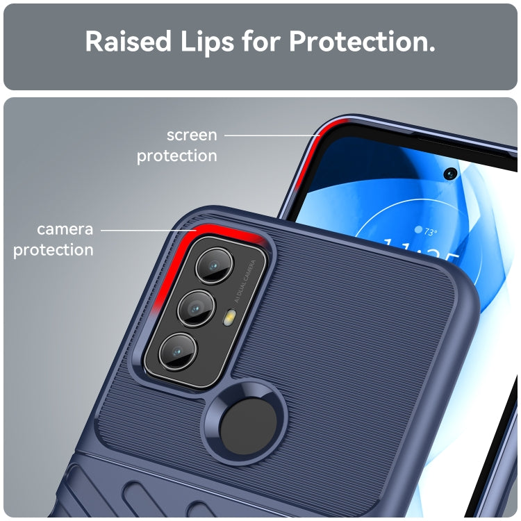 Custodia protettiva morbida per telefono Thunderbolt antiurto in TPU, For Motorola Moto G Play 2022, For Motorola Moto G Power 2022, For Xiaomi Redmi Note 12 Explorer