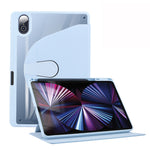 Custodia in pelle per tablet con supporto per rotazione a 360 gradi in acrilico, For Honor Tablet V7 Pro, For Honor Pad 8 12 inch 2022, For Xiaomi Pad 5 / 5 Pro, For Xiaomi Pad 5 Pro 12.4