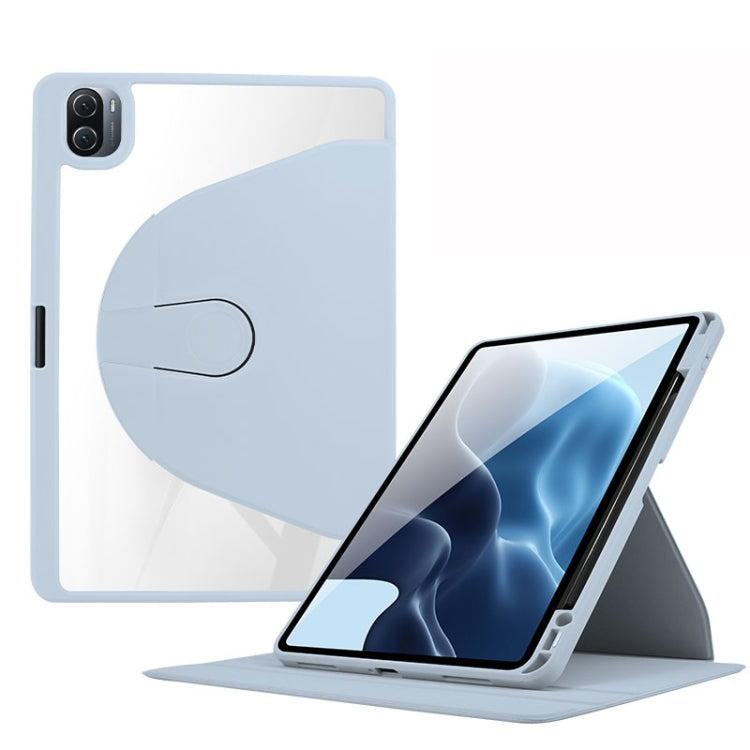 Custodia in pelle per tablet con supporto per rotazione a 360 gradi in acrilico, For Honor Tablet V7 Pro, For Honor Pad 8 12 inch 2022, For Xiaomi Pad 5 / 5 Pro, For Xiaomi Pad 5 Pro 12.4