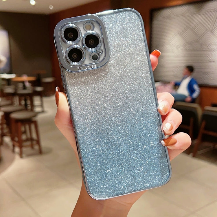 Custodia per telefono in TPU con glitter a colori sfumati ad alta trasparenza, For iPhone 6 Plus / 6s Plus, For iPhone 6 / 6s