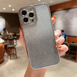 Custodia per telefono in TPU con glitter a colori sfumati ad alta trasparenza, For iPhone 12 mini, For iPhone 12