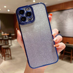Custodia per telefono in TPU con glitter a colori sfumati ad alta trasparenza, For iPhone 13 Pro Max, For iPhone 13 mini