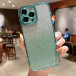 Custodia per telefono in TPU con glitter a colori sfumati ad alta trasparenza, For iPhone 13 Pro Max, For iPhone 13 mini