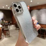 Custodia per telefono in TPU con glitter a colori sfumati ad alta trasparenza, For iPhone 13 Pro Max, For iPhone 13 mini
