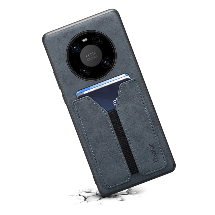 Denior DV Elastic Card PU Custodia per telefono con cover posteriore, For Huawei Mate 50, For Huawei Mate 50 Pro, For Huawei P50, For Huawei P50 Pro, For Huawei Mate 40, For Huawei Mate 40 Pro