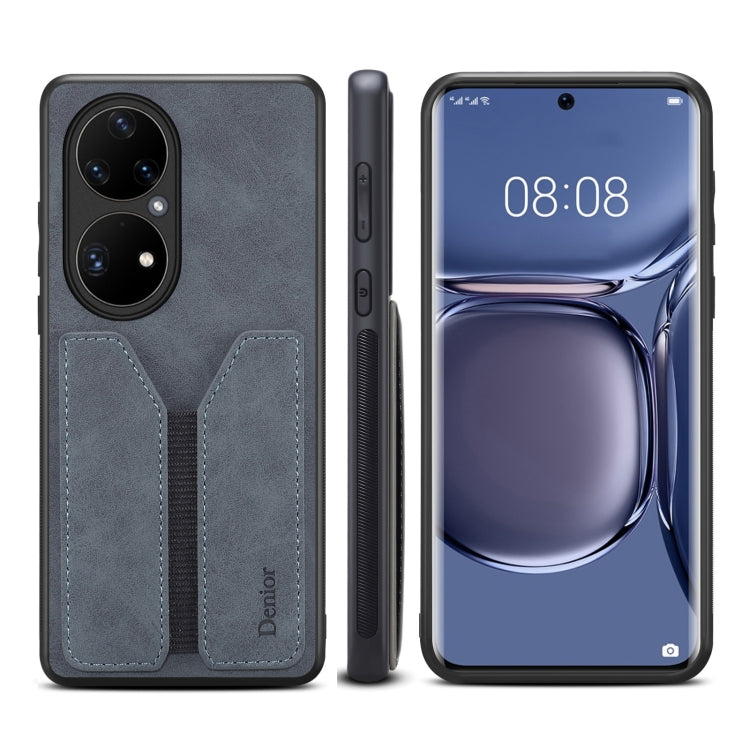 Denior DV Elastic Card PU Custodia per telefono con cover posteriore, For Huawei Mate 50, For Huawei Mate 50 Pro, For Huawei P50, For Huawei P50 Pro, For Huawei Mate 40, For Huawei Mate 40 Pro