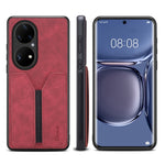 Denior DV Elastic Card PU Custodia per telefono con cover posteriore, For Huawei Mate 50, For Huawei Mate 50 Pro, For Huawei P50, For Huawei P50 Pro, For Huawei Mate 40, For Huawei Mate 40 Pro