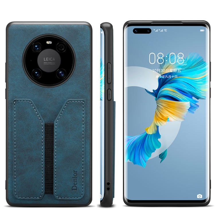 Denior DV Elastic Card PU Custodia per telefono con cover posteriore, For Huawei Mate 50, For Huawei Mate 50 Pro, For Huawei P50, For Huawei P50 Pro, For Huawei Mate 40, For Huawei Mate 40 Pro