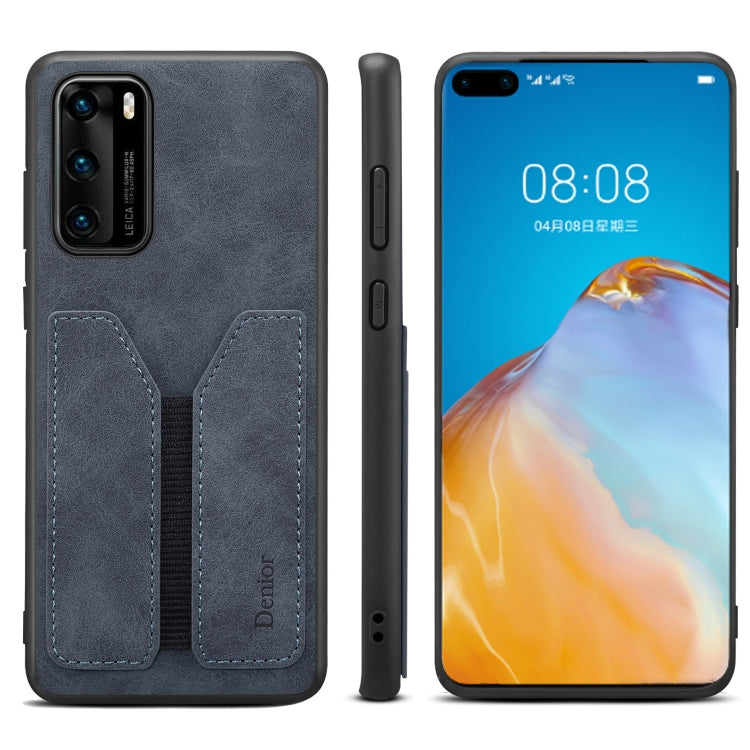 Denior DV Elastic Card PU Custodia per telefono con cover posteriore, For Huawei P40, For Huawei P40 Pro, For Huawei Mate 40 Pro+, For Huawei Mate 30, For Huawei Mate 30 Pro, For Huawei P30