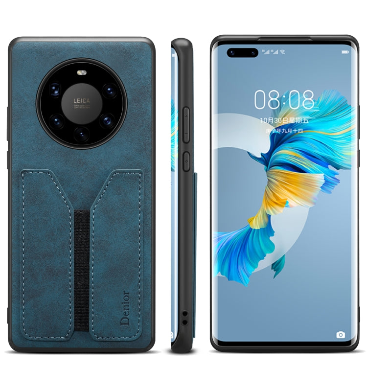 Denior DV Elastic Card PU Custodia per telefono con cover posteriore, For Huawei P40, For Huawei P40 Pro, For Huawei Mate 40 Pro+, For Huawei Mate 30, For Huawei Mate 30 Pro, For Huawei P30