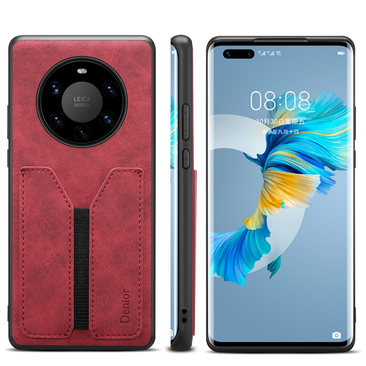 Denior DV Elastic Card PU Custodia per telefono con cover posteriore, For Huawei P40, For Huawei P40 Pro, For Huawei Mate 40 Pro+, For Huawei Mate 30, For Huawei Mate 30 Pro, For Huawei P30