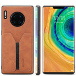 Denior DV Elastic Card PU Custodia per telefono con cover posteriore, For Huawei P40, For Huawei P40 Pro, For Huawei Mate 40 Pro+, For Huawei Mate 30, For Huawei Mate 30 Pro, For Huawei P30