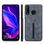 Denior DV Elastic Card PU Custodia per telefono con cover posteriore, For Huawei P30 Pro, For Huawei P30 Lite