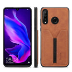Denior DV Elastic Card PU Custodia per telefono con cover posteriore, For Huawei P30 Pro, For Huawei P30 Lite