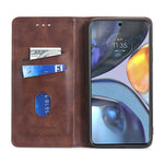 Custodia per telefono in pelle magnetica con trama di mucca, For vivo Y16 4G/Y02s 4G, For Xiaomi Civi 2 5G, For Xiaomi Poco M5 4G