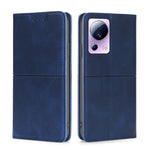 Custodia per telefono in pelle magnetica con trama di mucca, For vivo Y16 4G/Y02s 4G, For Xiaomi Civi 2 5G, For Xiaomi Poco M5 4G