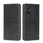 Custodia per telefono in pelle magnetica con trama di mucca, For vivo Y16 4G/Y02s 4G, For Xiaomi Civi 2 5G, For Xiaomi Poco M5 4G