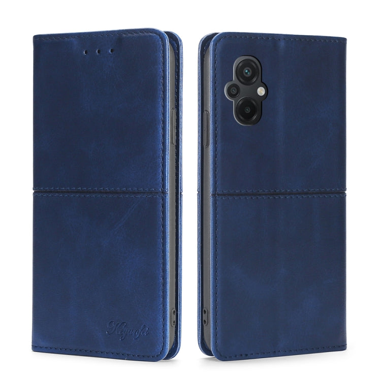 Custodia per telefono in pelle magnetica con trama di mucca, For vivo Y16 4G/Y02s 4G, For Xiaomi Civi 2 5G, For Xiaomi Poco M5 4G