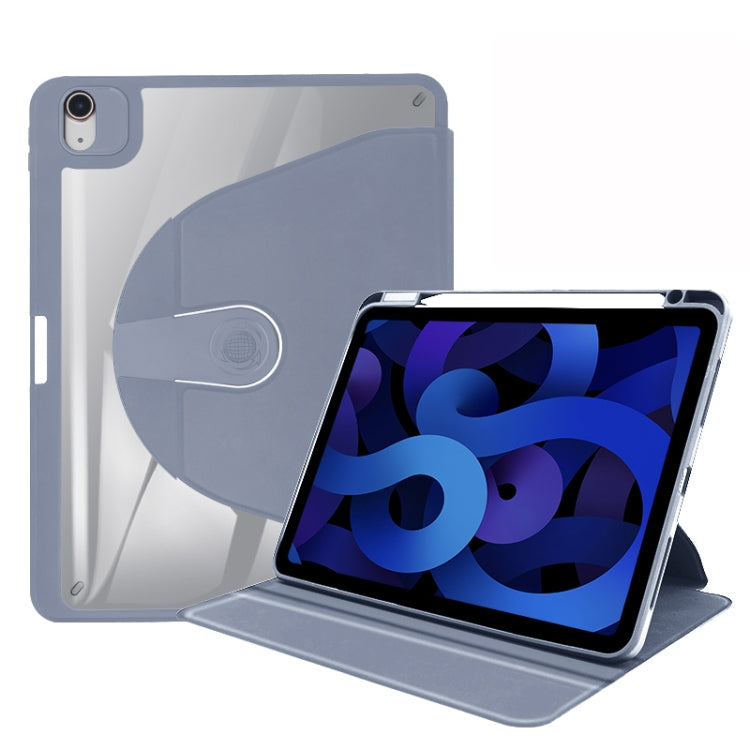 Custodia in pelle per tablet con supporto per rotazione a 360 gradi in acrilico, For iPad Pro 12.9 2022 / 2021 / 2020 / 2018, For iPad Pro 11 2022/2021/2020/2018 / Air5 2022/Air4 2020, For iPad Air 2019 / iPad Pro 10.5, For iPad 10.2 2019 / 2020 / 2021