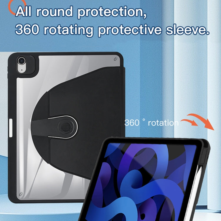 Custodia in pelle per tablet con supporto per rotazione a 360 gradi in acrilico, For iPad Pro 11 2022/2021 / Air5 2022/Air4 2020