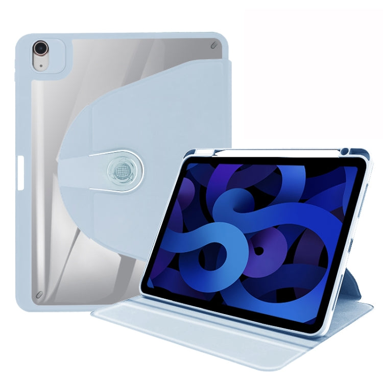 Custodia in pelle per tablet con supporto per rotazione a 360 gradi in acrilico, For iPad Pro 12.9 2022 / 2021 / 2020 / 2018, For iPad Pro 11 2022/2021/2020/2018 / Air5 2022/Air4 2020, For iPad Air 2019 / iPad Pro 10.5, For iPad 10.2 2019 / 2020 / 2021