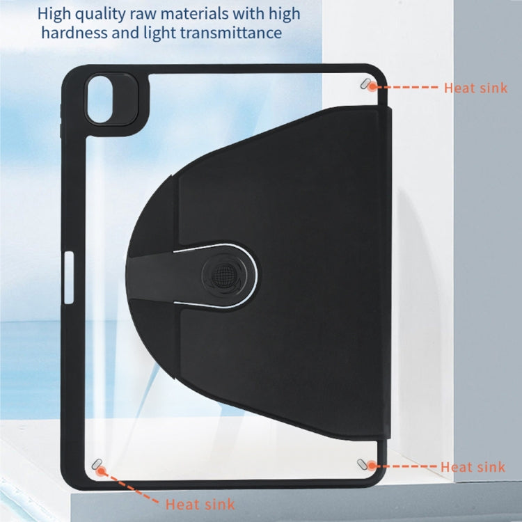 Custodia in pelle per tablet con supporto per rotazione a 360 gradi in acrilico, For iPad 9.7 2018/2017 / Air 2/1, For iPad 10th Gen 10.9 2022, For iPad mini 6 / mini 2024, For iPad mini 5 / 4