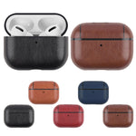 Custodia protettiva antiurto in pelle per auricolari wireless, For AirPods Pro 2