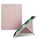 Acrilico 2 in 1 Y-fold Custodia per tablet Smart in pelle, For iPad 9.7 2018 / 2017 / Air 2 / Air 1, For iPad mini 2024 / mini 6, For iPad mini 5 / 4
