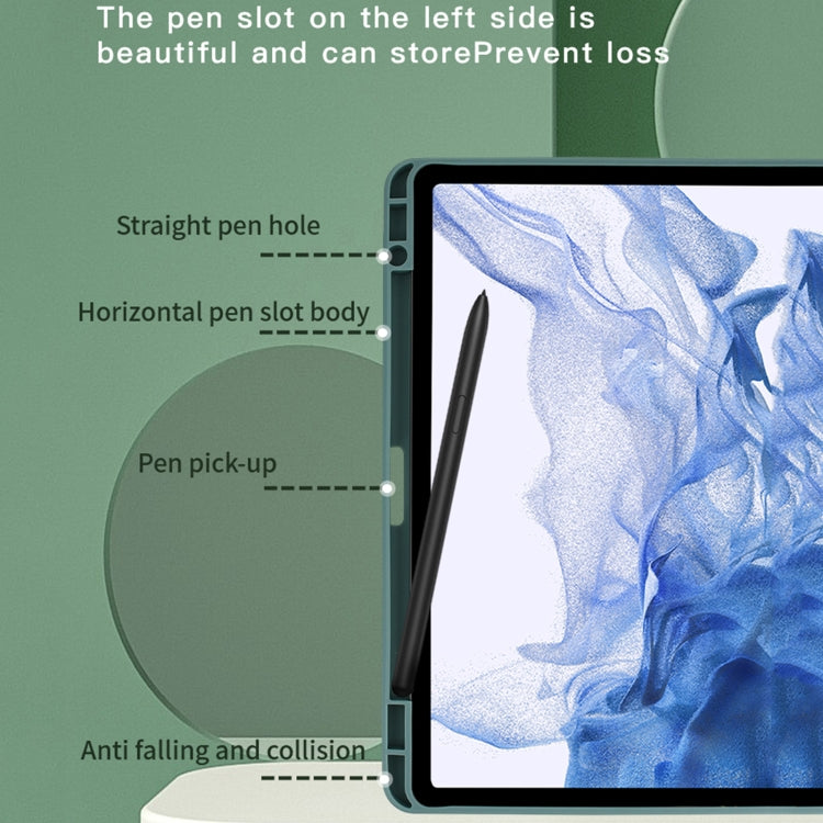Custodia in pelle per tablet con supporto per rotazione a 360 gradi in acrilico, For Samsung Galaxy Tab A8 10.5 2021, For Samsung Galaxy Tab S6 Lite 2022/P613/P619 / S6 Lite 10.4/P610/P615, For Samsung Galaxy Tab S8 Ultra, For Samsung Galaxy Tab S8 / S7