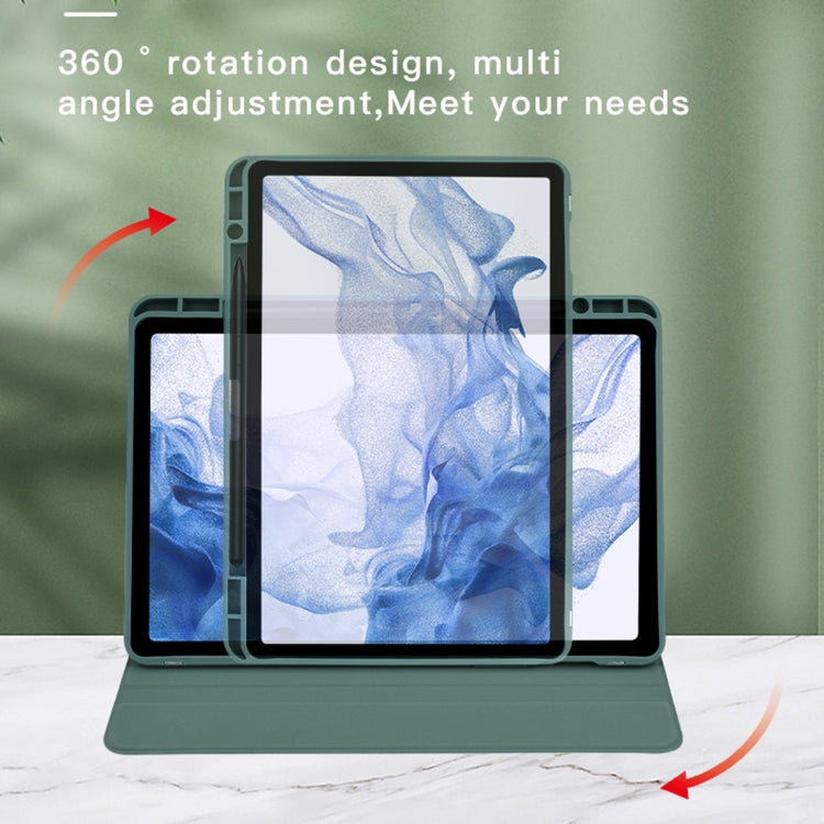Custodia in pelle per tablet con supporto per rotazione a 360 gradi in acrilico, For Samsung Galaxy Tab S8+ / S7+, For Samsung Galaxy Tab A7 Lite, For Samsung Galaxy Tab A7 10.4 2020, For Samsung Galaxy Tab A 8.0 2019
