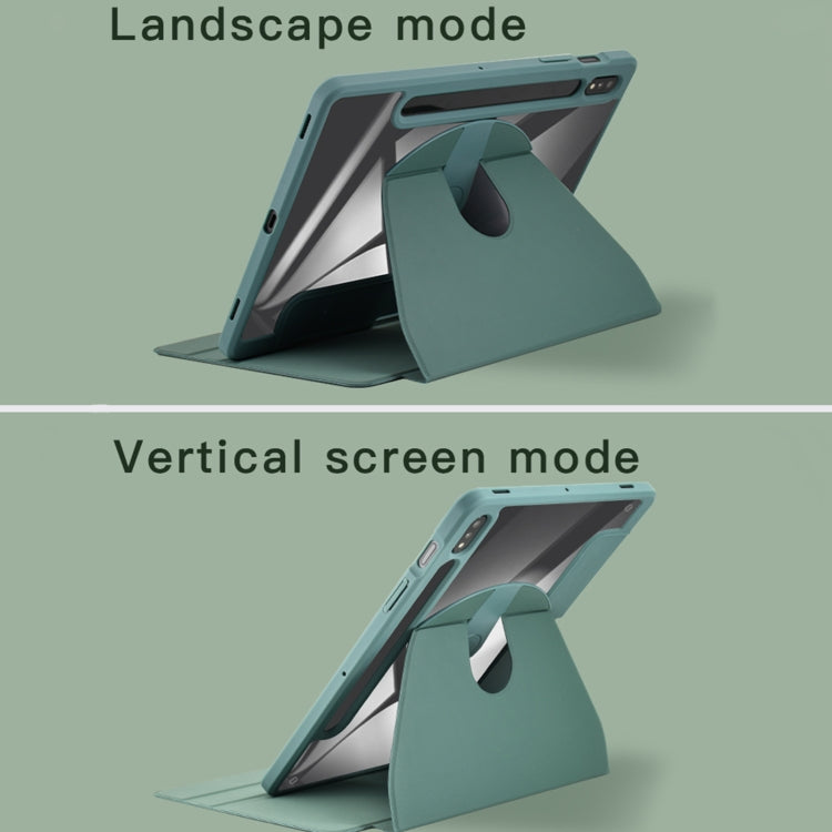 Custodia in pelle per tablet con supporto per rotazione a 360 gradi in acrilico, For Samsung Galaxy Tab S8+ / S7+, For Samsung Galaxy Tab A7 Lite, For Samsung Galaxy Tab A7 10.4 2020, For Samsung Galaxy Tab A 8.0 2019