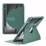 Custodia in pelle per tablet con supporto per rotazione a 360 gradi in acrilico, For Samsung Galaxy Tab S8+ / S7+, For Samsung Galaxy Tab A7 Lite, For Samsung Galaxy Tab A7 10.4 2020, For Samsung Galaxy Tab A 8.0 2019
