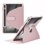 Custodia in pelle per tablet con supporto per rotazione a 360 gradi in acrilico, For Samsung Galaxy Tab S8+ / S7+, For Samsung Galaxy Tab A7 Lite, For Samsung Galaxy Tab A7 10.4 2020, For Samsung Galaxy Tab A 8.0 2019