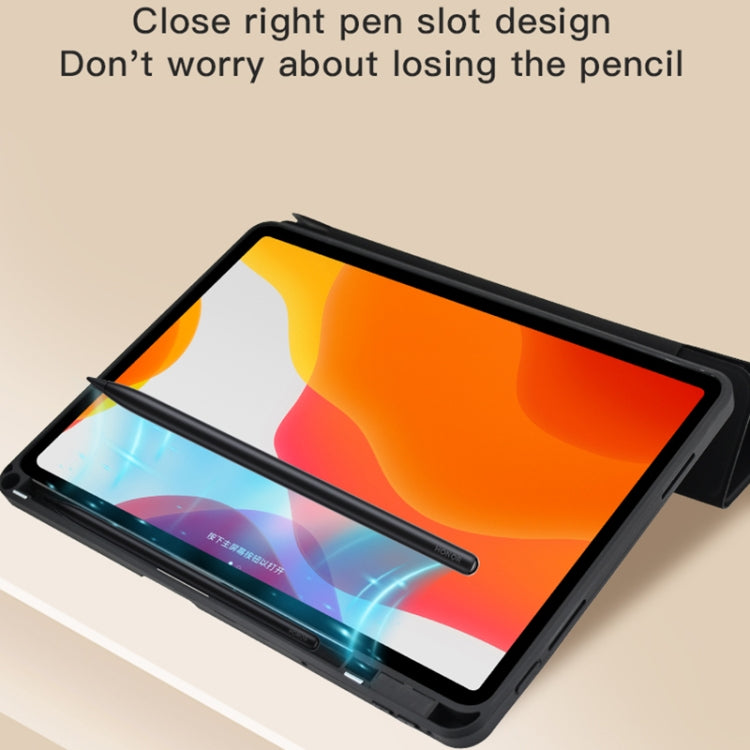 Acrilico 2 in 1 Y-fold Custodia per tablet Smart in pelle, For Samsung Galaxy Tab S8 Ultra 14.6, For Huawei MatePad 10.4, For Huawei MatePad 11 / 10.95, For Honor Tablet V7 Pro