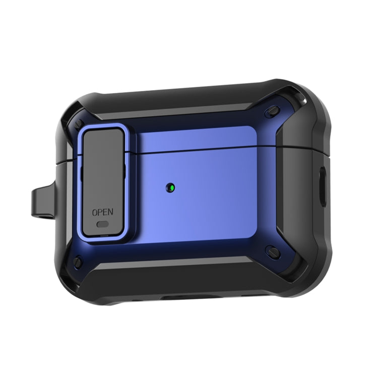 Custodia in silicone per auricolari wireless Bumblebee con interruttore e foro per cordino, For AirPods Pro 2 with Lanyard Hole