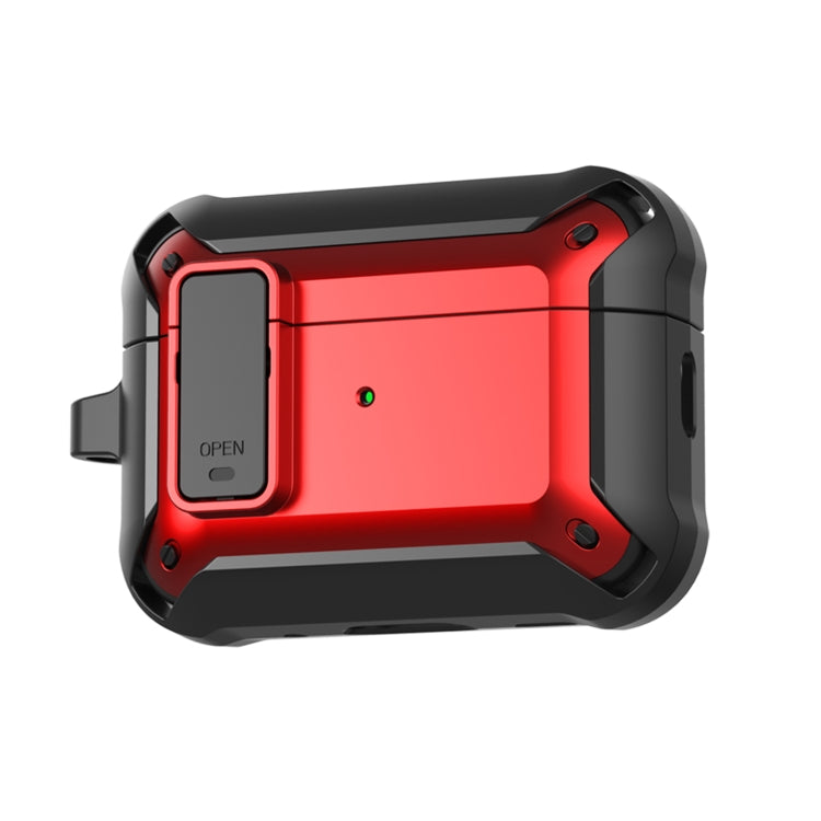 Custodia in silicone per auricolari wireless Bumblebee con interruttore e foro per cordino, For AirPods Pro 2 with Lanyard Hole