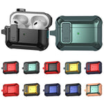 Custodia in silicone per auricolari wireless Bumblebee con interruttore e foro per cordino, For AirPods Pro 2 with Lanyard Hole