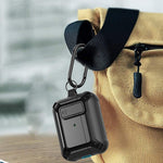 Custodia in silicone per auricolari wireless Bumblebee con interruttore e foro per cordino, For AirPods Pro 2 with Lanyard Hole